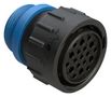 19 POSITION PLUG, SOCKET, SHELL SIZE 24, REDUCED DIAMETER SEAL (BLUE), SMALL THREAD ADAPTER 86AK2823 AHDP06-24-19SR-STA