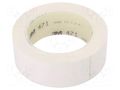 Tape: marking; white; L: 33m; W: 38mm; Thk: 0.13mm; 2.5N/cm; 130% 3M 3M-471-38-33/WH