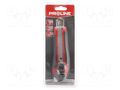 Knife; 18mm; locked blade,pulled out, breakable blade PROLINE PRE-30038