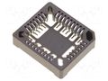 Socket: integrated circuits; PLCC32; SMT; phosphor bronze; 1A ADAM TECH PLCC-32-AT-SMT