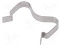 Retaining spring; L: 18.3mm; H: 12.2mm; natural SEIFERT ELECTRONIC KC-196/TO-220