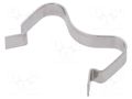 Retaining spring; L: 18.3mm; H: 12.2mm; natural SEIFERT ELECTRONIC KC-196/TO-220