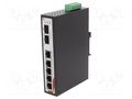 Switch Ethernet; unmanaged; Number of ports: 7; 12÷48VDC; 7W; IP30 Comparta EGU-0702-SFP-T