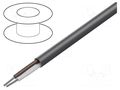 Wire; LiYY A; 2x24AWG; unshielded; 300V; Cu; stranded; dark grey LAPP LIYY-A-2X24AWG