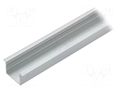 Profiles for LED modules; natural; L: 2m; VARIO30-07; aluminium TOPMET TOP-VAR30-07/A-2M