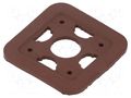 Flat gasket; EPDM HIRSCHMANN GDMFEPDM
