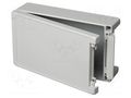 Enclosure: multipurpose; X: 173mm; Y: 299mm; Z: 90mm; BOCUBE ALU BOPLA BA-281709-F-7035