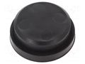 Plugs; 25mm; elastomer; Seal Plug DS; black; -20÷80°C; IP54 HUMMEL HUMMEL-1250250150