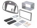 Radio frame; Hyundai; 2 DIN; silver PER.PIC. RAM-40.299.2