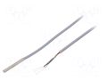 Sensor: inductive; OUT: PNP / NO; 0÷0.8mm; 10÷30VDC; Ø3; 2m; IP67 BAUMER IFRM03P1501/L