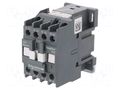Contactor: 3-pole; NO x3; Auxiliary contacts: NC; 220VAC; 9A; 690V SCHNEIDER ELECTRIC LC1E0901M5