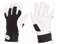 Protective gloves; Size: 9; black; natural leather LAHTI PRO LAHTI-L270809K
