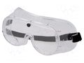 Safety goggles; Lens: transparent; Protection class: S LAHTI PRO LAHTI-L1510100