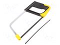 Saw; manual; metal; Blade len: 150mm; JUNIOR; L: 254mm STANLEY STL-0-15-218