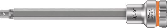 8740 B HF Zyklop bit socket with holding function, 3/8" drive, 3/16"x107.0, Wera 05003086001