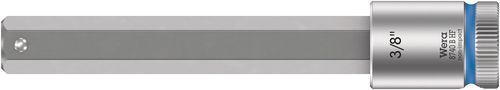 8740 B HF Zyklop bit socket with holding function, 3/8" drive, 3/8"x100.0, Wera 05003094001