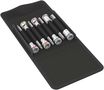 8740 B HF Imperial 1 Zyklop bit socket set with holding function, 3/8" drive, 1 x 1/8"x107.0; 1 x 5/32"x107.0; 1 x 3/16"x107.0; 1 x 7/32"x107.0; 1 x 1/4"x107.0; 1 x 5/16"x100.0; 1 x 3/8"x100.0; 1 x 50.0x120.0, Wera 05003181001