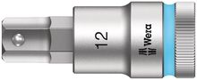 8740 C HF Zyklop bit socket with 1/2" drive with holding function, 12.0x60.0, Wera 05003826001