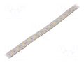 LED tape; white warm; 5050; LED/m: 60; 10mm; white PCB; IP65; 120° IPIXEL LED S010060CB1LZ-AWW
