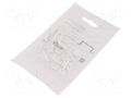 Cap for LED profiles; white; 20pcs; ABS; GEN2 TOPMET TOP.C8970001