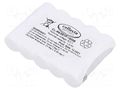 Re-battery: Ni-MH; AA; 6V; 1500mAh; soldering lugs; 71x15x52mm CELLEVIA BATTERIES CL-R6/5S1P-1500B