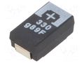 Capacitor: tantalum-polymer; 330uF; 4VDC; 3550mA; SMD; POSCAP TPF PANASONIC 4TPF330MFL-BULK
