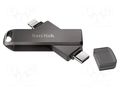 Pendrive; USB 3.0; 64GB; iXpand Flash Drive Luxe SANDISK SDIX70N-064G-GN6NN