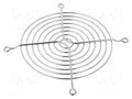 Guard; chrom-nickel steel; 120x120mm; screw; Ø4.57mm Qualtek Electronics 08130