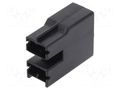 connector PL 250 REC HSG 2P NYLON BLACK TE Connectivity 926521-2