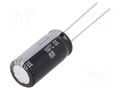 Capacitor: electrolytic; THT; 10uF; 400VDC; Ø10x20mm; ±20%; 8000h PANASONIC EEUEE2G100