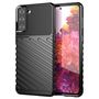 Thunder Case flexible armored cover for Samsung Galaxy S22 + (S22 Plus) black, Hurtel 9145576240045