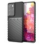 Thunder Case flexible armored cover for Samsung Galaxy S22 Ultra black, Hurtel 5907769337437 5907769337437