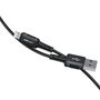 Acefast MFI USB - Lightning cable 1.8m, 2.4A black (C4-02 A Black), Acefast 6974316281313 6974316281313