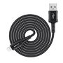 Acefast MFI USB - Lightning cable 1.8m, 2.4A black (C4-02 A Black), Acefast 6974316281313 6974316281313