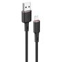 Acefast cable MFI USB - Lightning 1.2m, 2.4A black (C2-02 black), Acefast 6974316280682 6974316280682