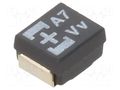 Capacitor: tantalum-polymer; 10uF; 35VDC; 750mA; SMD; POSCAP TQC PANASONIC 35TQC10MXB-BULK
