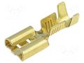 Terminal: flat; 6.3mm; 0.8mm; female; 1÷2.5mm2; crimped; for cable IMP 670.08.00.9
