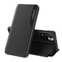 Eco Leather View Case Elegant Flip Cover Stand Function Poco M4 Pro 5G Black, Hurtel 9145576241455 9145576241455