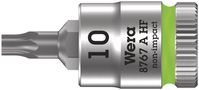 8767 A HF TORX® Zyklop bit socket with holding function, 1/4" drive, TX 10x28.0, Wera 05003362001
