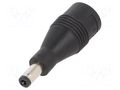 Adapter; Plug: straight; Input: KYCON KPJX-CM-4S; Out: 5,5/2,5 MEAN WELL DC-PLUG-R7BF-P1M