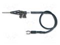 Probe accessories; black; Kit: cable,gripper x1 TESTEC TT-21081