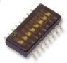 SWITCH, DIP, 1/2 PITCH, SMD, 6 WAY A6H-6102