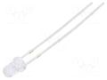 IR transmitter; 3mm; transparent; 30°; 1.28÷1.5VDC; λp max: 940nm NTE Electronics NTE30046