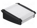 Enclosure: desktop; Alu-Topline; X: 150mm; Y: 181mm; Z: 68mm; natural BOPLA ATPH1865-0150-SET