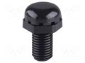 Pressure compensation device; IP69; black; Thread: M6; Pitch: 0.75 BOPLA DAE-M6X0.75RAL9005