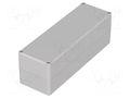 Enclosure: multipurpose; X: 80mm; Y: 240mm; Z: 80mm; EUROMAS II; grey BOPLA EM236LP