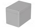 Enclosure: multipurpose; X: 80mm; Y: 120mm; Z: 85mm; EUROMAS; IP65 BOPLA M226-V0