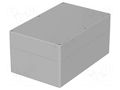 Enclosure: multipurpose; X: 160mm; Y: 250mm; Z: 119mm; EUROMAS; ABS BOPLA T241