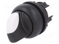 Switch: rotary; 22mm; Stabl.pos: 3; white-black; none; IP66; Pos: 3 EATON ELECTRIC M22S-WRK3