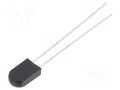 Phototransistor; 5mm; λp max: 940nm; 30V; Lens: black; Front: convex EVERLIGHT PT534-6B